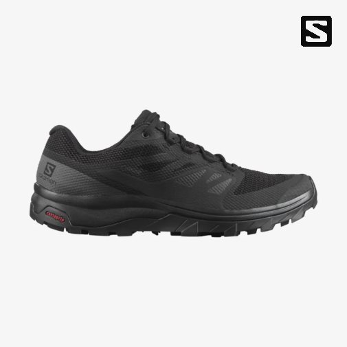 Tenis Senderismo Salomon Outline GTX Hombre Negros | MX IGPB148